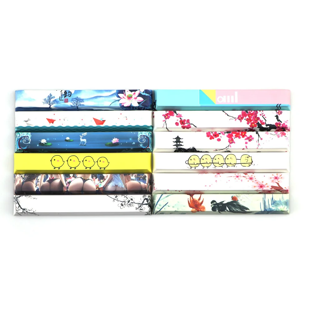 Five sided thermal sublimation keycap space PBT material original height 625u space mechanical keyboard cap
Five sided thermal sublimation keycap space PBT material original height 625u space mechanical keyboard cap