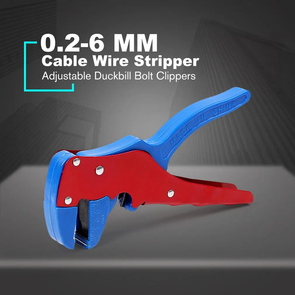 0.2-6 Square MM Design Automatic Sale Cable Wire Stripper Self Adjusting Crimper Stripping Cutter For High Quality Hand Tools
0.2-6 Square MM Design Automatic Sale Cable Wire Stripper Self Adjusting Crimper Stripping Cutter For High Quality Hand Tools