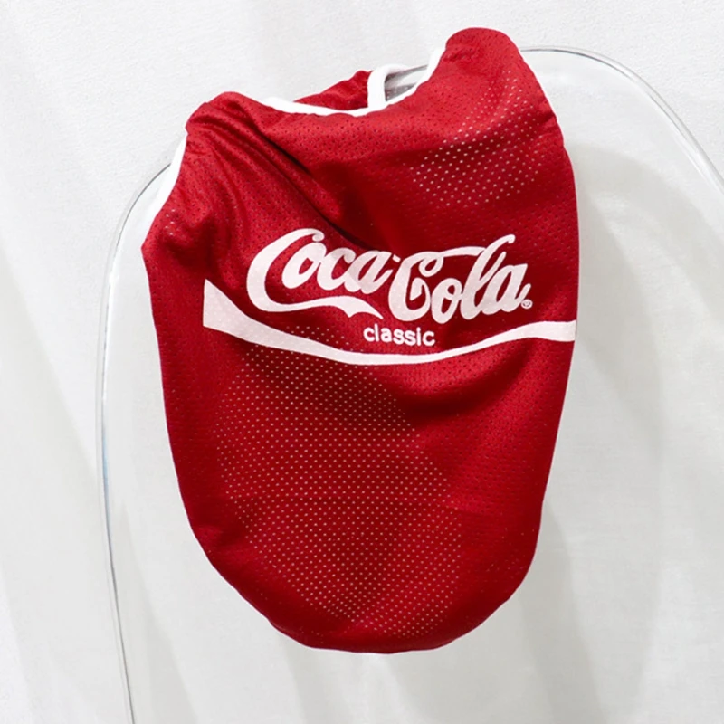 New Fashion Trend Pet Trendy Brand Dog Mesh Vest Coke Method Fighting Clothes Summer Breathable Puppies Cat Clothes Thin
New Fashion Trend Pet Trendy Brand Dog Mesh Vest Coke Method Fighting Clothes Summer Breathable Puppies Cat Clothes Thin