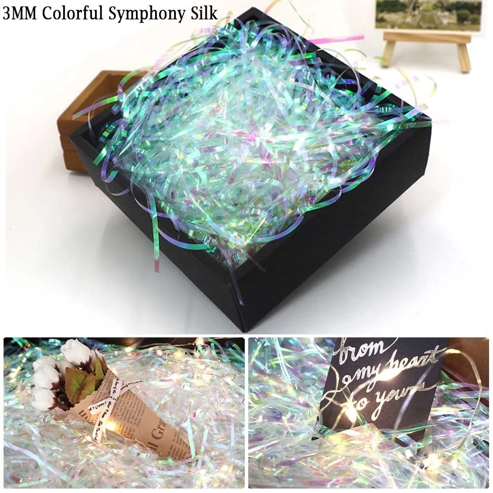 20g Colorful Shredded Kraft Paper Hamper Filling Gift Box Packaging Tissue Fill Fruit Baskets Business Gifts Fantastic Decor
20g Colorful Shredded Kraft Paper Hamper Filling Gift Box Packaging Tissue Fill Fruit Baskets Business Gifts Fantastic Decor