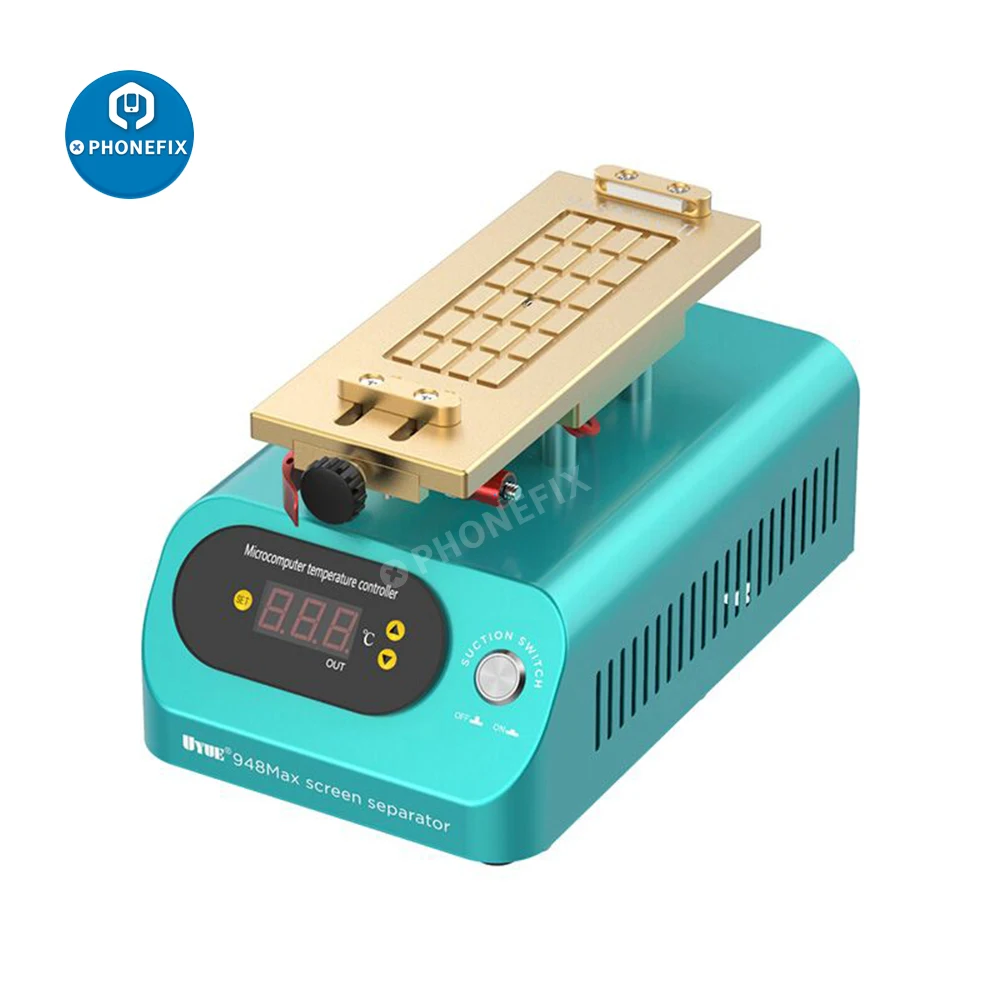 UYUE 948 MAX LCD Glass Touch Screen Separating Machine For Phone Repair Separation iPhone Samsung Rapid Heating Lcd Seperator
UYUE 948 MAX LCD Glass Touch Screen Separating Machine For Phone Repair Separation iPhone Samsung Rapid Heating Lcd Seperator