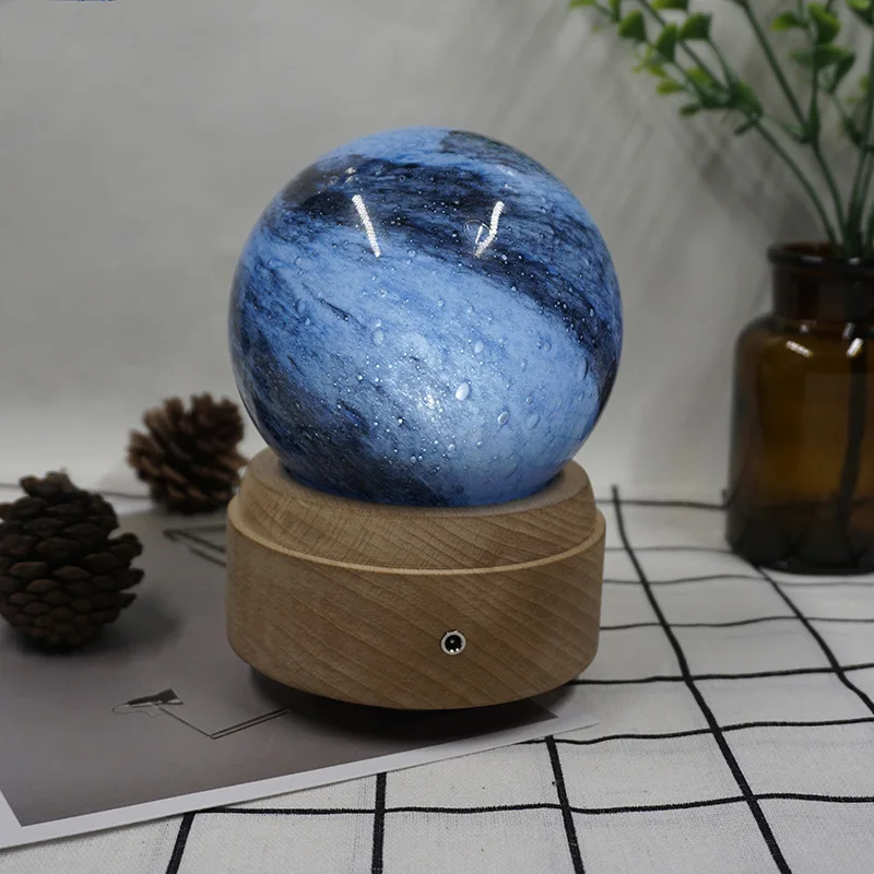 Glass Planet Pat Moon Lamp Rotating Music Box Night Light Music Box USB LED Nightlights for Kids Bedroom Lighting Decora
Glass Planet Pat Moon Lamp Rotating Music Box Night Light Music Box USB LED Nightlights for Kids Bedroom Lighting Decora