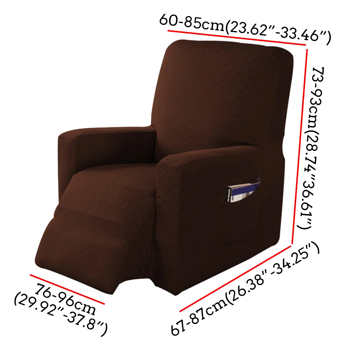 Recliner Couch Cover Allinclusive Sofa Cover Elasticity Stretch Anti-slip Furniture Slipcovers Chair Protector Single Sofa Cover
Recliner Couch Cover Allinclusive Sofa Cover Elasticity Stretch Anti-slip Furniture Slipcovers Chair Protector Single Sofa Cover