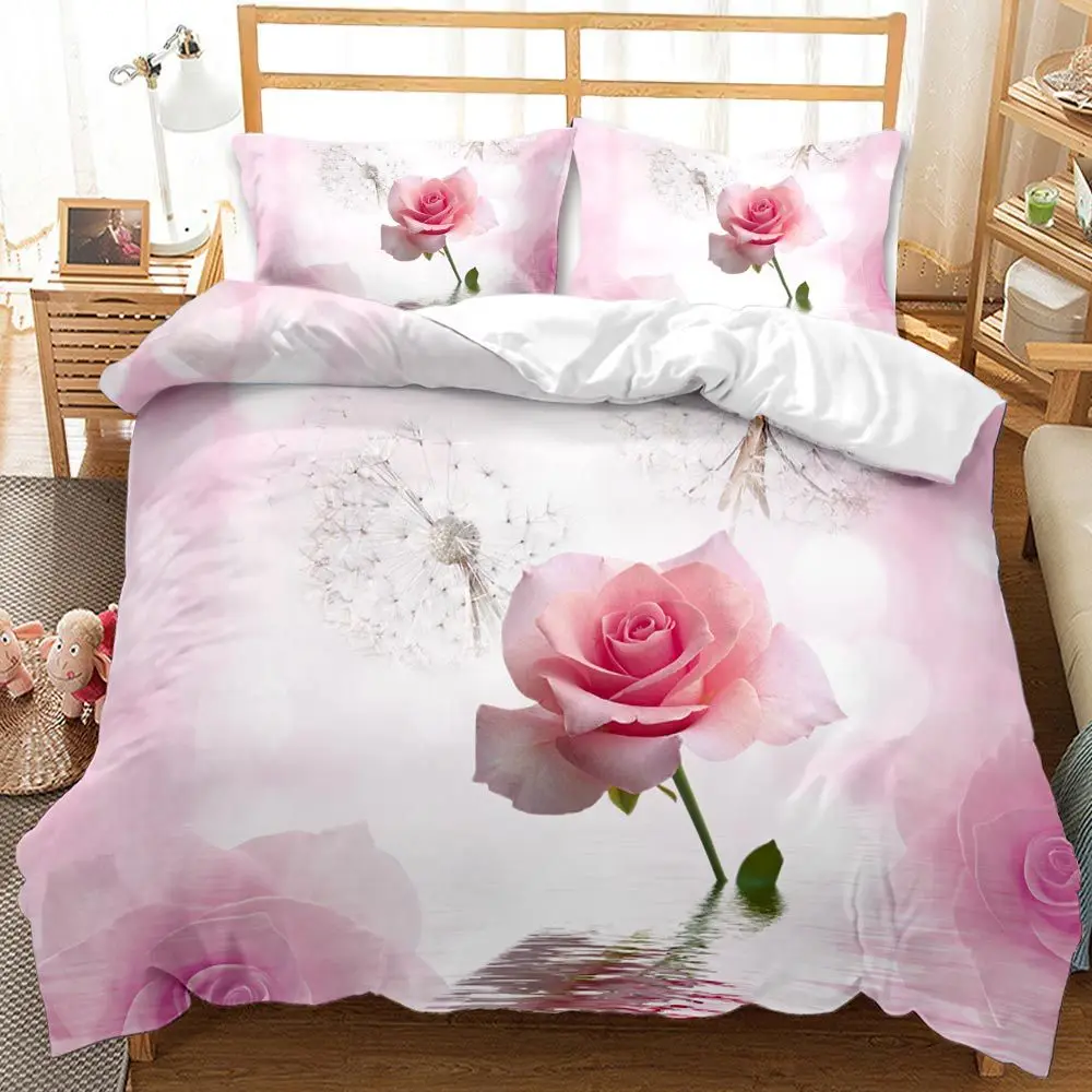 Flower Rose Valentine's Day 3D Print Comforter Bedding Set Heart Love Queen Twin Single Size Duvet Cover Set Pillowcase Luxury
Flower Rose Valentine's Day 3D Print Comforter Bedding Set Heart Love Queen Twin Single Size Duvet Cover Set Pillowcase Luxury