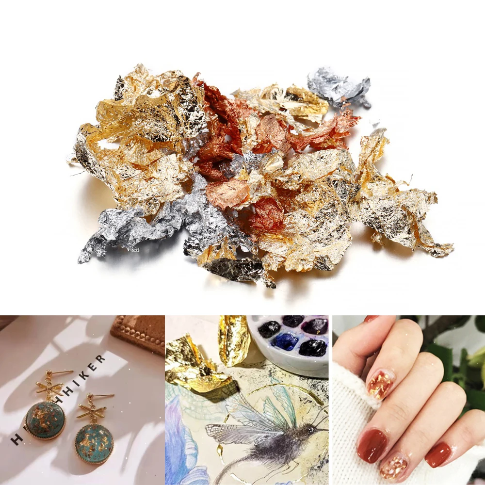 2-10g/Bag Glitter Foil Flake Resin Epoxy Mold Art Decoration Gold Color Foil Filler For DIY Epoxy Resin Jewelry Making Fillings
2-10g/Bag Glitter Foil Flake Resin Epoxy Mold Art Decoration Gold Color Foil Filler For DIY Epoxy Resin Jewelry Making Fillings