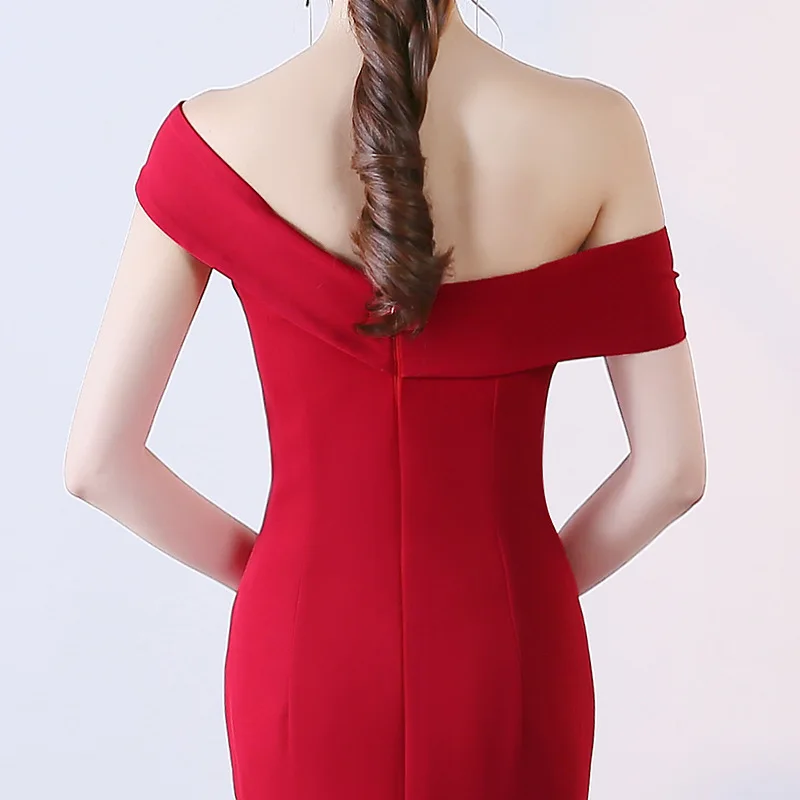 Red One Shoulder Fashion Evening Dresses Qi Pao Women Traditional Chinese Wedding Dress Qipao Promotion Bride Marry Vintage Gown
Red One Shoulder Fashion Evening Dresses Qi Pao Women Traditional Chinese Wedding Dress Qipao Promotion Bride Marry Vintage Gown