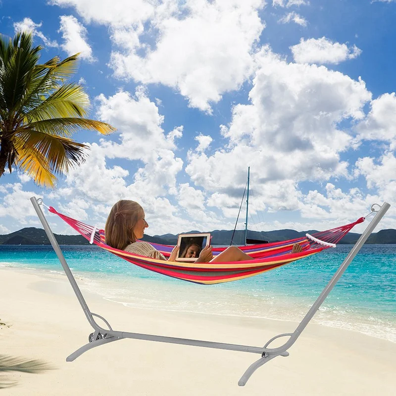 Double Hammock 450 Lbs Portable Travel Camping Hanging Hammock Swing Lazy Chair Canvas Hammocks
Double Hammock 450 Lbs Portable Travel Camping Hanging Hammock Swing Lazy Chair Canvas Hammocks