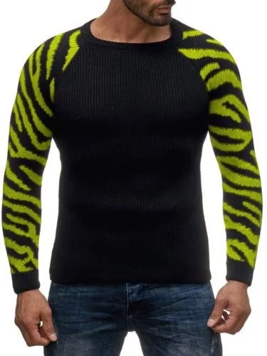 Autumn Winetr Men's O-neck Pullover Printed Sleeve Knitting Wool Personaliy Fashion Soft Stretchy Hot Sale Male Sweater
Autumn Winetr Men's O-neck Pullover Printed Sleeve Knitting Wool Personaliy Fashion Soft Stretchy Hot Sale Male Sweater