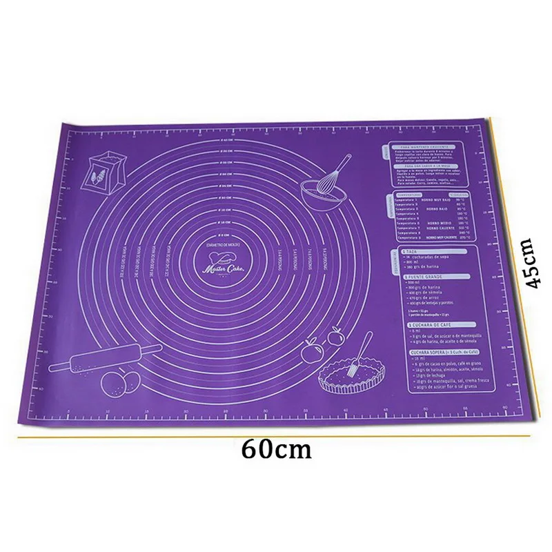 Силиконовый коврик 45x60 см, коврик для выпечки, очень большой коврик для выпечки для раскатки теста, теста для пиццы, антипригарный держатель ...
Силиконовый коврик 45x60 см, коврик для выпечки, очень большой коврик для выпечки для раскатки теста, теста для пиццы, антипригарный держатель ...