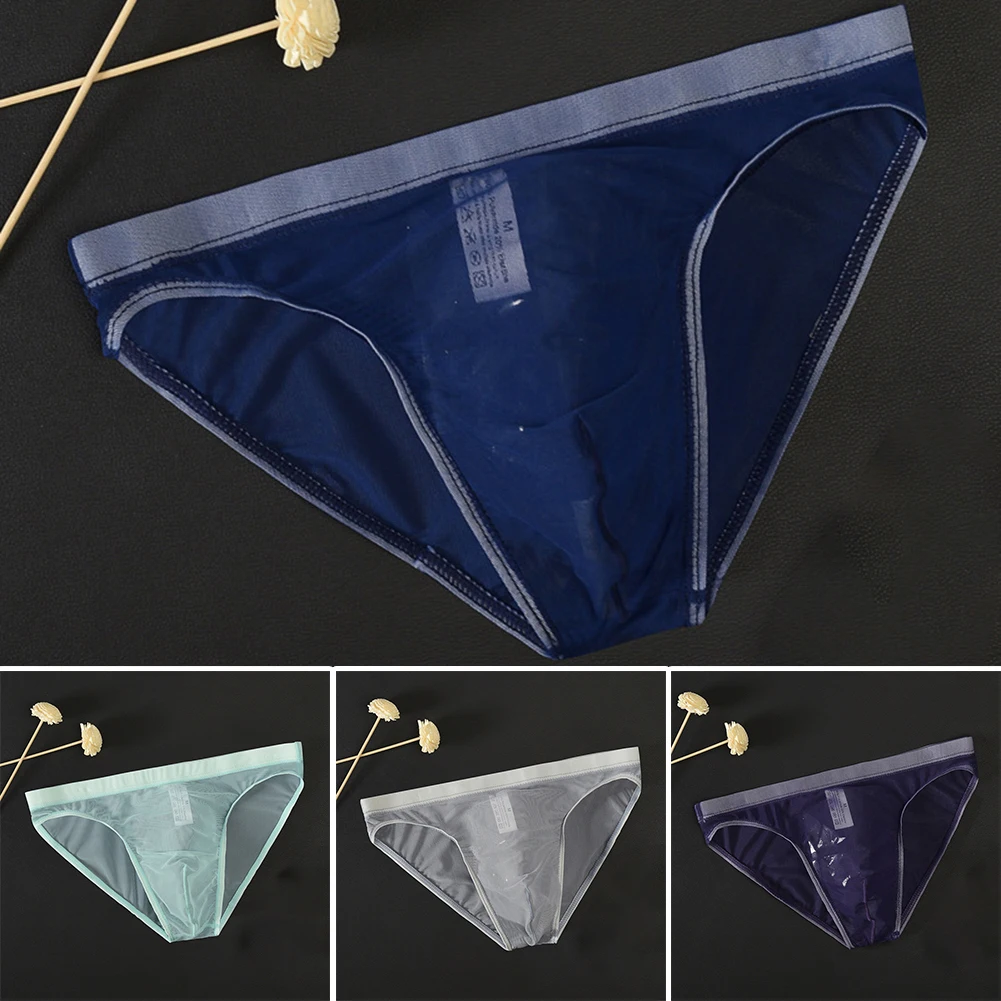 Men's Low Rise Underwear Briefs Sexy Breathable Mesh Thong See Through Lingerie Bikini Briefs Jockstrap Underpants With Hole
Men's Low Rise Underwear Briefs Sexy Breathable Mesh Thong See Through Lingerie Bikini Briefs Jockstrap Underpants With Hole