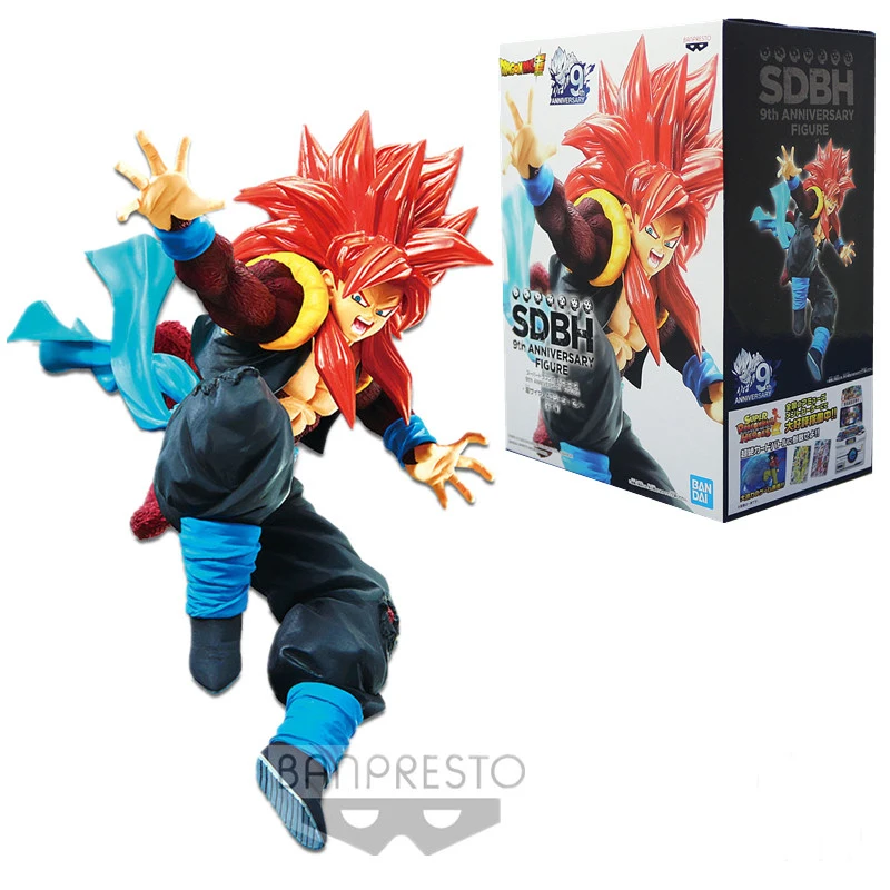 Оригинальный Banpresto аниме DBZ GT 9-я годовщина SSJ4 Gogeta ПВХ фигурку Коллекционная модель куклы игрушки Фигурки игрушки
Оригинальный Banpresto аниме DBZ GT 9-я годовщина SSJ4 Gogeta ПВХ фигурку Коллекционная модель куклы игрушки Фигурки игрушки