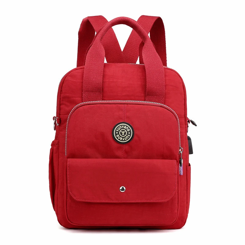 Fashion Women Backpack USB Charge School Bags For Girls Capacity Casual Bookbags Multifunction Waterproof Laptop Female Backpack
Fashion Women Backpack USB Charge School Bags For Girls Capacity Casual Bookbags Multifunction Waterproof Laptop Female Backpack