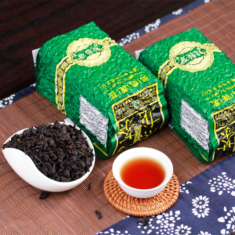 250 г/пакет зеленый чай Oolong с зелеными листьями китайский жареными хорошо для веса