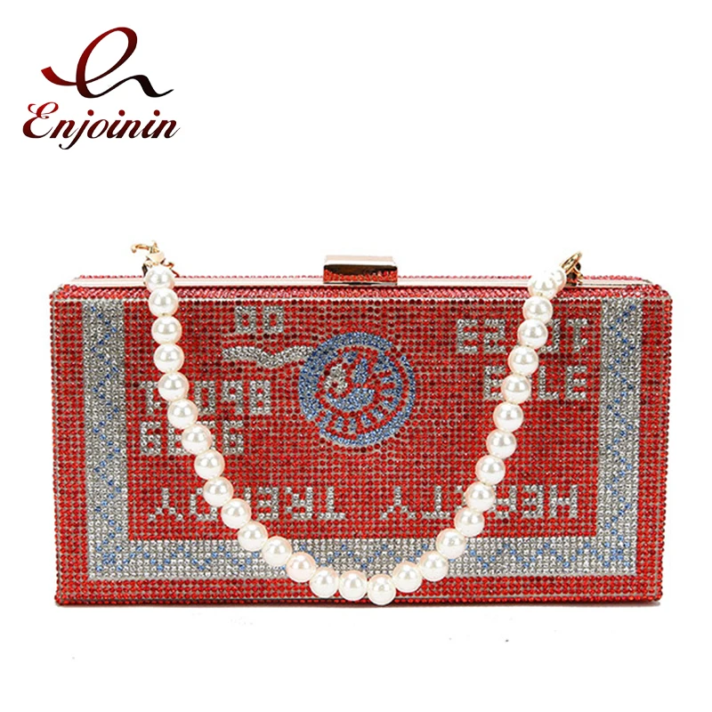 Diamond Box Fashion Party Clutch Evening Bag for Women Pearl Chain Shoulder Bag Luxury Design Brand Purses and Handbags Wedding
Diamond Box Fashion Party Clutch Evening Bag for Women Pearl Chain Shoulder Bag Luxury Design Brand Purses and Handbags Wedding