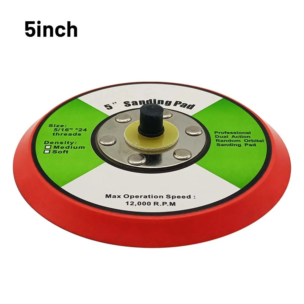 Professional 5 125mm DA Orbital Sanding Pad Plate 5/16 Backing Plate Hook And Loop Sanders Disc Air Polishers
Professional 5 125mm DA Orbital Sanding Pad Plate 5/16 Backing Plate Hook And Loop Sanders Disc Air Polishers