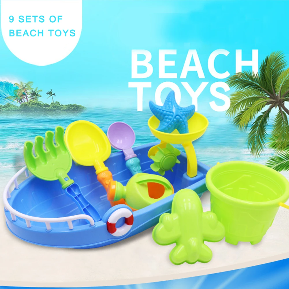 Outdoor Beach Sandpit Toy Kids Summer Sand Bucket Water Wheel Table Toys Play Children Learning Education Toy Birthday gift
Outdoor Beach Sandpit Toy Kids Summer Sand Bucket Water Wheel Table Toys Play Children Learning Education Toy Birthday gift