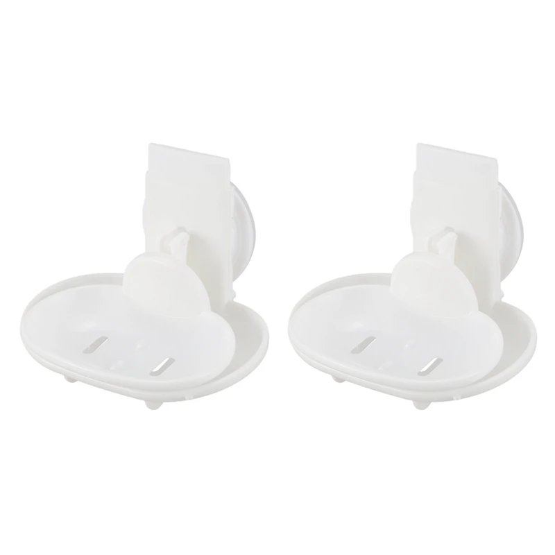 Hot SV-2X Double Soap Dish Strong Suction Soap Holder Cup Tray For Shower Bathroom (White)
Hot SV-2X Double Soap Dish Strong Suction Soap Holder Cup Tray For Shower Bathroom (White)