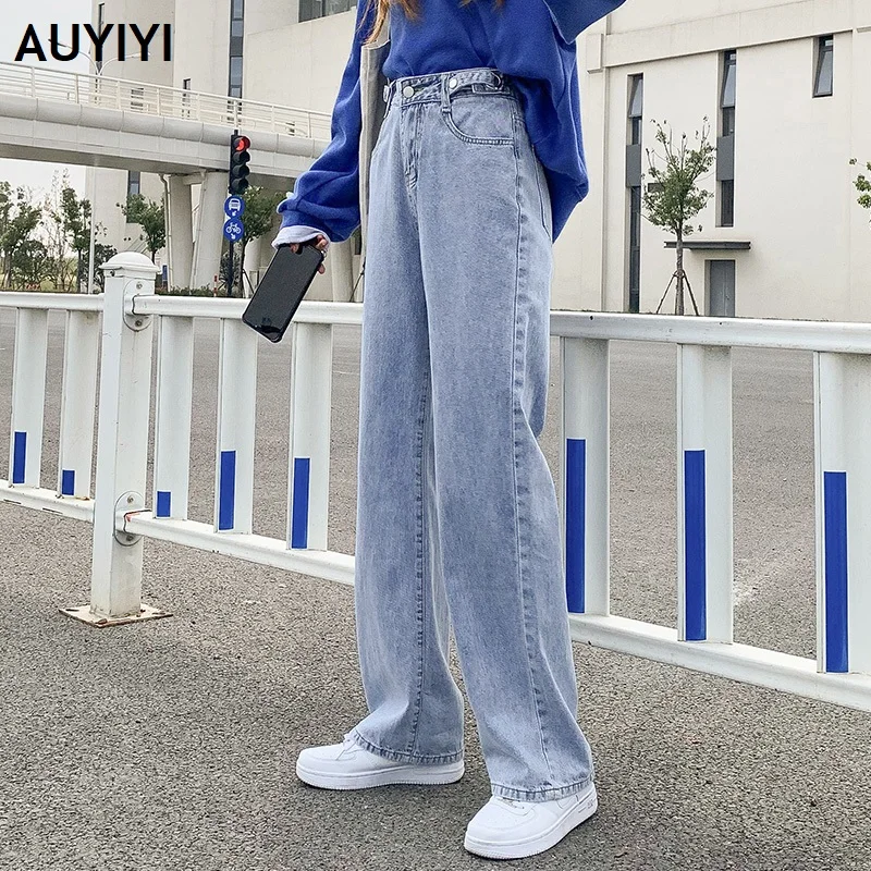 2021 spring new loose female multi-button adjustment-free high-waist casual straight-leg pants super hot pants trend auyiyi
2021 spring new loose female multi-button adjustment-free high-waist casual straight-leg pants super hot pants trend auyiyi