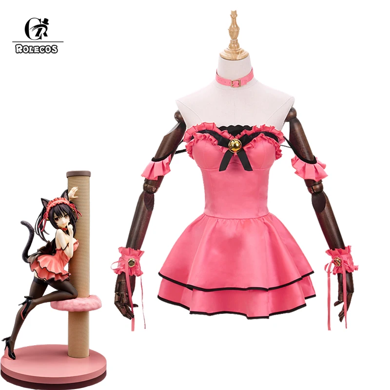 ROLECOS Date A Live Kurumi Tokisaki Cosplay Sexy Costume Anime Cosplay Kurumi Tokisaki Cat Costume Lolita Dress Halloween
ROLECOS Date A Live Kurumi Tokisaki Cosplay Sexy Costume Anime Cosplay Kurumi Tokisaki Cat Costume Lolita Dress Halloween