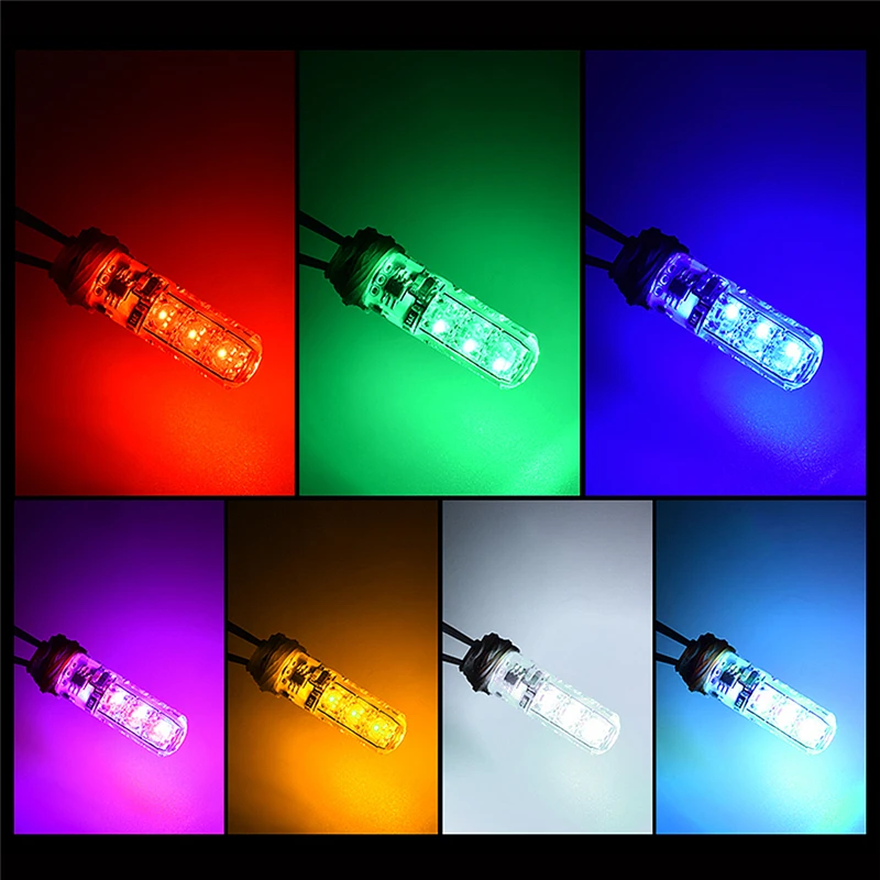 10set T10 LED W5W Car light Bulb Luces 6 5050 LED Para Auto Interior Wedge Reading Light Strobe Lamp Bulb With Remote Control
10set T10 LED W5W Car light Bulb Luces 6 5050 LED Para Auto Interior Wedge Reading Light Strobe Lamp Bulb With Remote Control