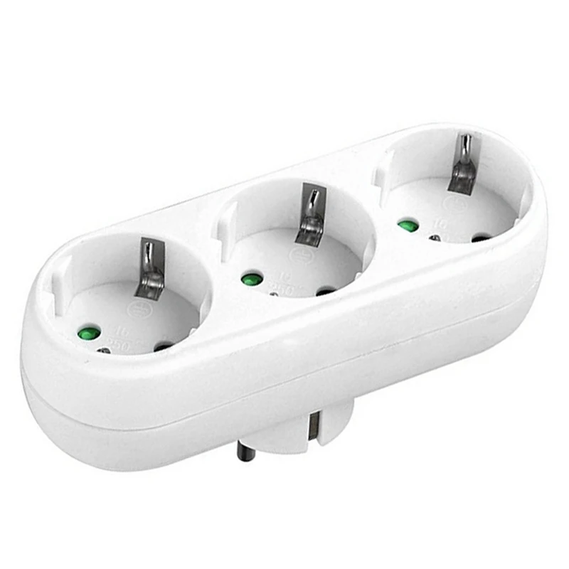 16A 3500W EU Standard Three-Poles Plug Convert Socket German Standard Converter Extended Socket 250V EU Plug
16A 3500W EU Standard Three-Poles Plug Convert Socket German Standard Converter Extended Socket 250V EU Plug