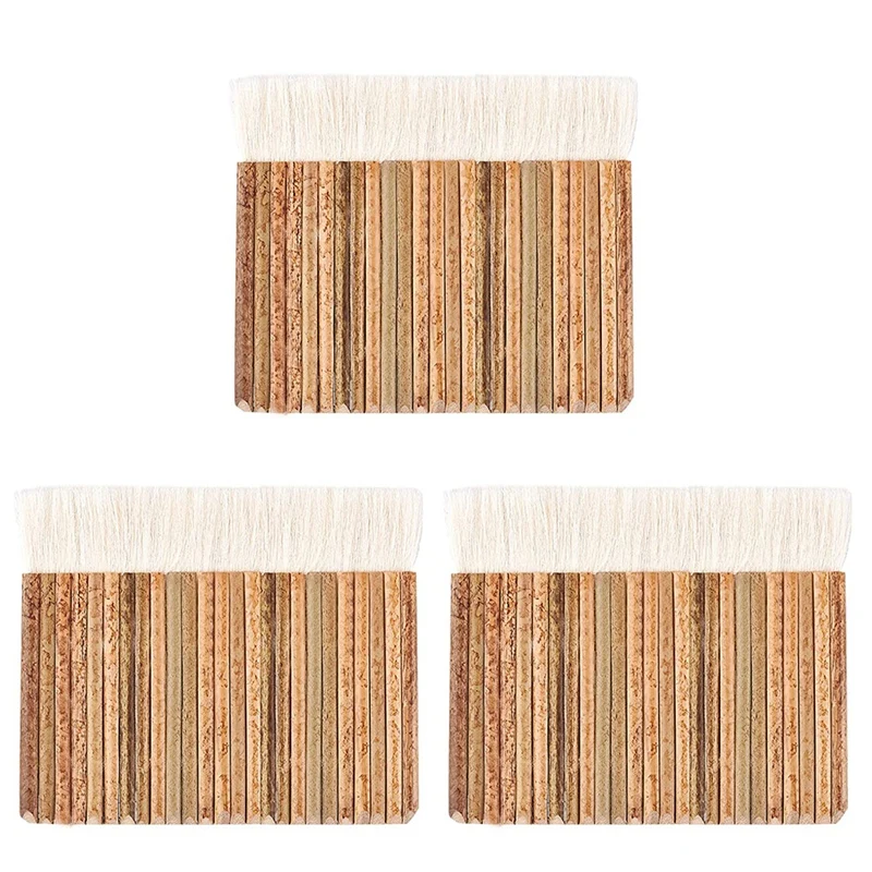 Big deal 3 Pack 6.3Inch Hake Blender Brushes Hake Watercolor Brushes Sheep Hair Hake Brushes Bamboo Handle Brushes for Painting
Big deal 3 Pack 6.3Inch Hake Blender Brushes Hake Watercolor Brushes Sheep Hair Hake Brushes Bamboo Handle Brushes for Painting