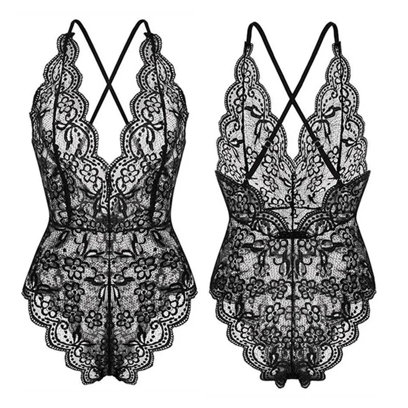 Transparent Teddy Sexy Lingerie For Women Porno Babydoll Lace Nightwear Erotic Costumes Halter Erotic Lingerie Sexi Underwear 
Transparent Teddy Sexy Lingerie For Women Porno Babydoll Lace Nightwear Erotic Costumes Halter Erotic Lingerie Sexi Underwear