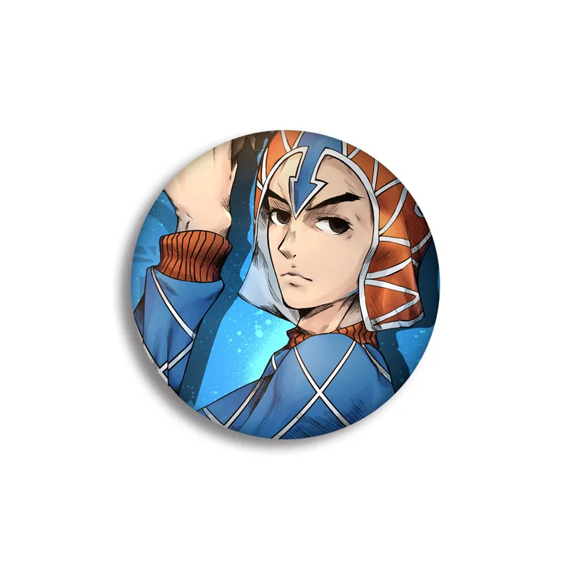 Japan Anime JoJo's Bizarre Adventure Brooch Cosplay Badge Kujo Jotaro Pin Costumes Accessories
Japan Anime JoJo's Bizarre Adventure Brooch Cosplay Badge Kujo Jotaro Pin Costumes Accessories