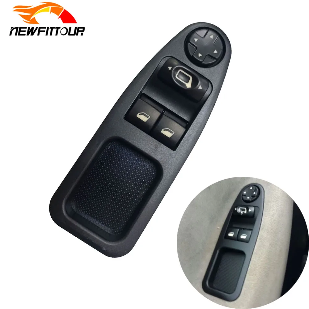 Power Window Control Switch Car Window Lifter Switch Rearview Mirror Button For Citroen Jumpy for Peugeot Expert 2007-2016
Power Window Control Switch Car Window Lifter Switch Rearview Mirror Button For Citroen Jumpy for Peugeot Expert 2007-2016