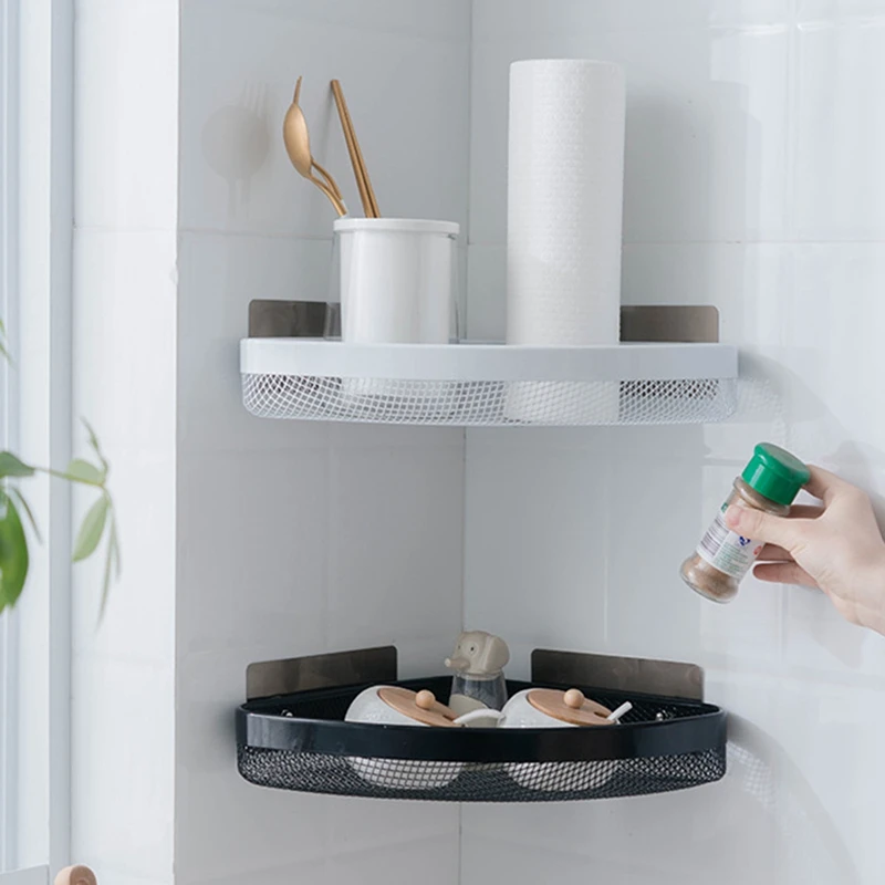 Bathroom Shelf Toilet Vanity Triangle Bathroom Storage Wall Mounted Punching Wall Hanging 4 Colors Corner Shelf
Bathroom Shelf Toilet Vanity Triangle Bathroom Storage Wall Mounted Punching Wall Hanging 4 Colors Corner Shelf