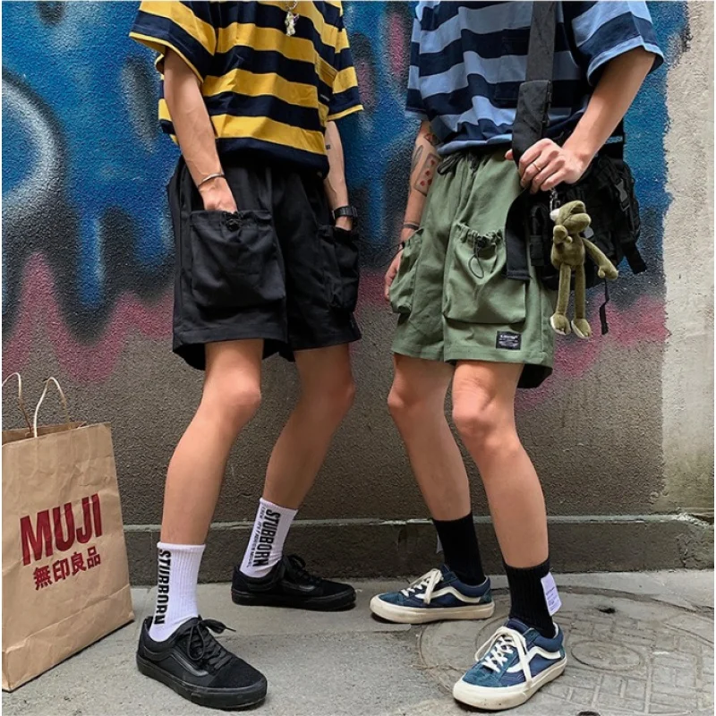 2020 men shorts hip hop streetwear summer military cotton mens bermuda shorts loose cargo mens short LBZ200
2020 men shorts hip hop streetwear summer military cotton mens bermuda shorts loose cargo mens short LBZ200