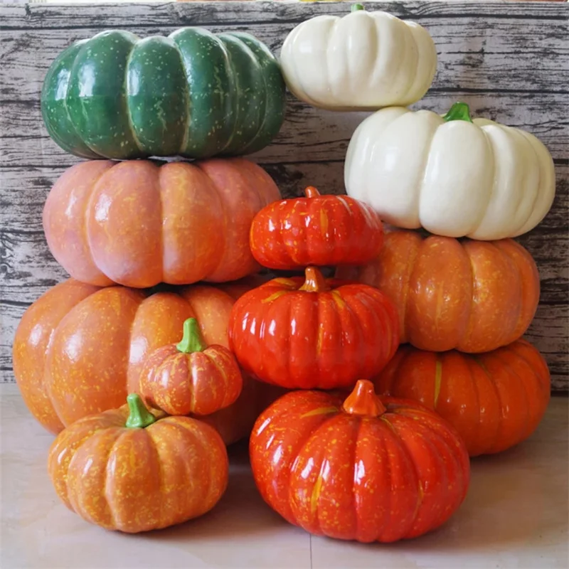 Искусственные тыквы, Искусственная Имитация растений, украшение на Хэллоуин для дома, реквизит на Хэллоуин, поделки своими руками 
Искусственные тыквы, Искусственная Имитация растений, украшение на Хэллоуин для дома, реквизит на Хэллоуин, поделки своими руками