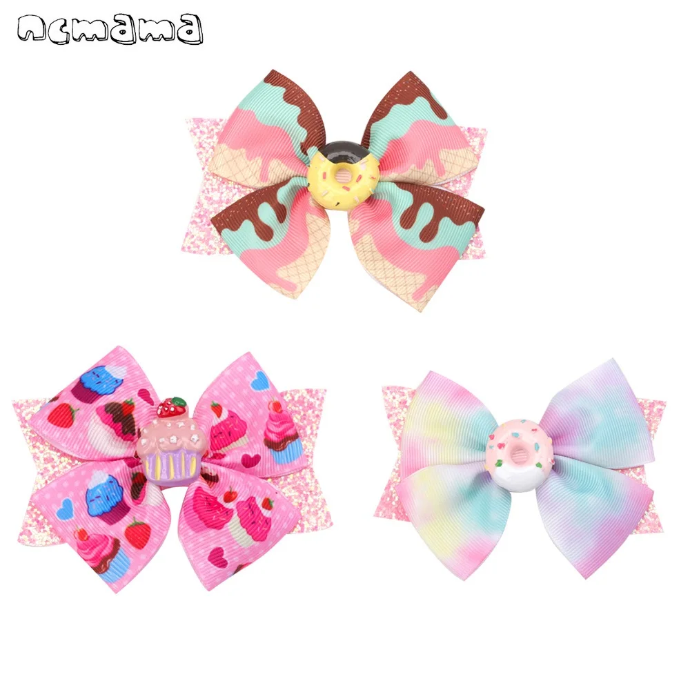 ncmama 4'' Kids Hairpin Gradient Color Bow Cake Hair Clip Donut Hairgrips Girls Party Hair Accessories Birthday Gifts
ncmama 4'' Kids Hairpin Gradient Color Bow Cake Hair Clip Donut Hairgrips Girls Party Hair Accessories Birthday Gifts