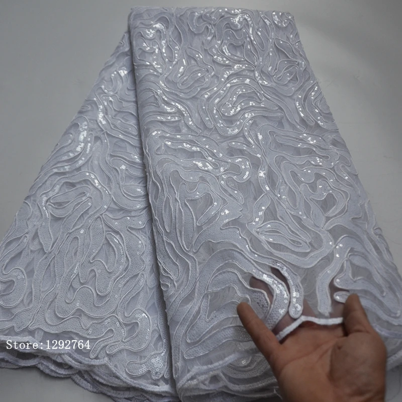 New African Lace Fabric High Quality Party Nigerian Women Sequin Cord Embroidery 5 Yards French Tulle Lace Fabric TS9781
New African Lace Fabric High Quality Party Nigerian Women Sequin Cord Embroidery 5 Yards French Tulle Lace Fabric TS9781