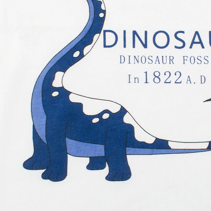 1-8 yrs Baby boy clothes Short sleeve T-Shirt Children Cotton Color Stitching sport Cartoon cute dinosaur pattern Short sleeve 
1-8 yrs Baby boy clothes Short sleeve T-Shirt Children Cotton Color Stitching sport Cartoon cute dinosaur pattern Short sleeve