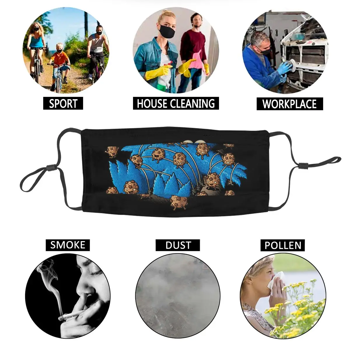 Gulliver Monster Cookie Monster Adult Reusable Mouth Face Mask Anti Haze Dustproof Protection Cover Respirator Mouth Muffle
Gulliver Monster Cookie Monster Adult Reusable Mouth Face Mask Anti Haze Dustproof Protection Cover Respirator Mouth Muffle