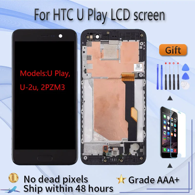Для HTC U Play ЖК-дисплей сенсорный экран в сборе с передним чехол Сенсорное стекло, Alpine U Play U-2u ЖК-дисплей Дисплей оригинальный черный
Для HTC U Play ЖК-дисплей сенсорный экран в сборе с передним чехол Сенсорное стекло, Alpine U Play U-2u ЖК-дисплей Дисплей оригинальный черный