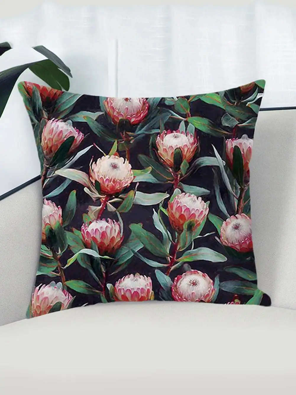 Tropical Plants Pillow Case Polyester Decorative Pillowcases Decorative Pillow Throw Pillows 45*45cm Case Green Cas Throw L Y9T9
Tropical Plants Pillow Case Polyester Decorative Pillowcases Decorative Pillow Throw Pillows 45*45cm Case Green Cas Throw L Y9T9