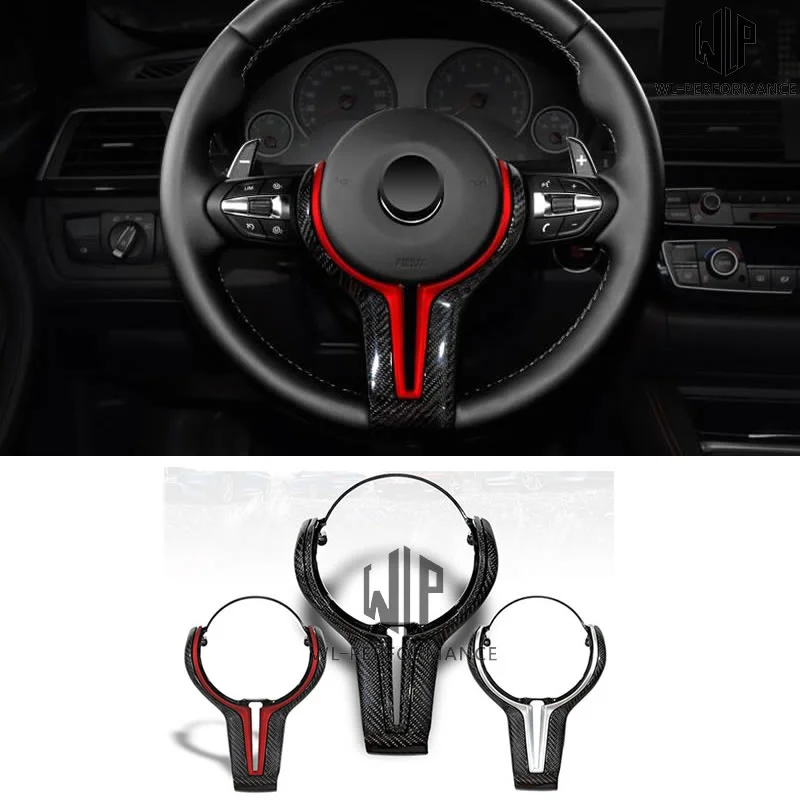 F30 F80 F82 M3 M4 Style High Quality Carbon Fiber Car Steering Wheel Cover Decoration for Bmw F30 F80 F82 M3 M4 13-19
F30 F80 F82 M3 M4 Style High Quality Carbon Fiber Car Steering Wheel Cover Decoration for Bmw F30 F80 F82 M3 M4 13-19
