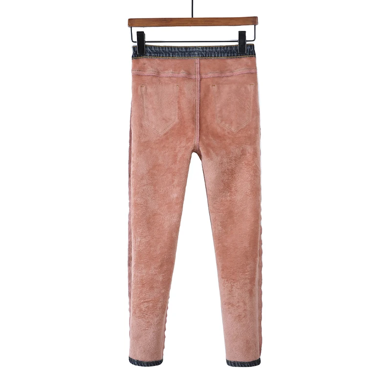 Winter Pink Thick Fleece Warm Women High Waist Slim Jeans Trousers Female Casual Plus Velvet Skinny Mom Jeans Pencil Denim Pants
Winter Pink Thick Fleece Warm Women High Waist Slim Jeans Trousers Female Casual Plus Velvet Skinny Mom Jeans Pencil Denim Pants