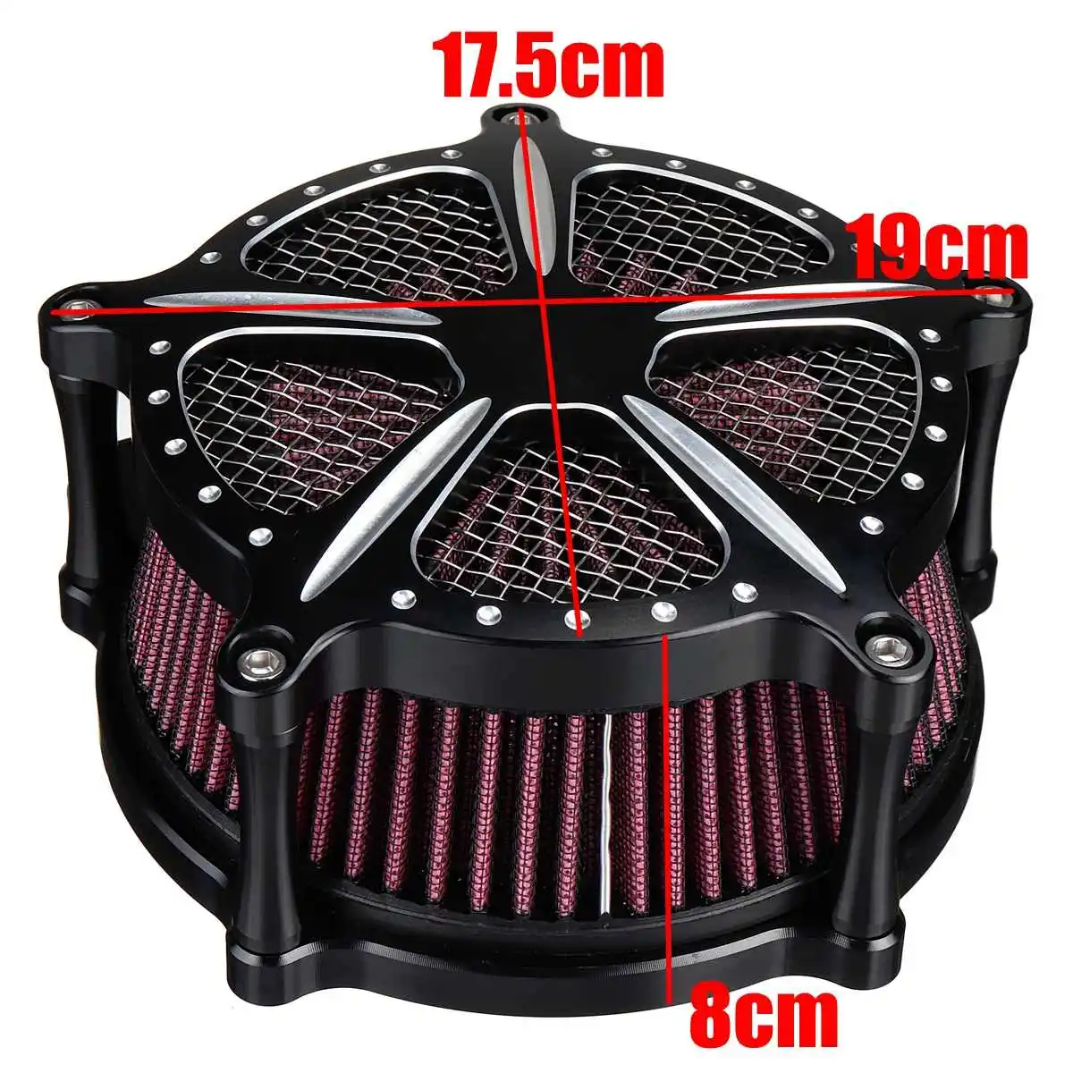 Motorcycle Air Cleaner Intake Filter System CNC For Harley for Dyna for Softail for Touring 2001-2009
Motorcycle Air Cleaner Intake Filter System CNC For Harley for Dyna for Softail for Touring 2001-2009