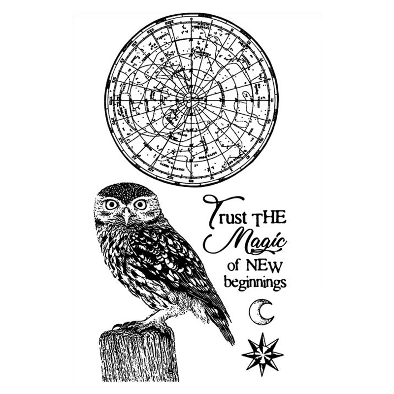 Cosmos owl Transparent Clear Silicone Stamp/Seal for DIY scrapbooking/photo album Decorative clear stamp
Cosmos owl Transparent Clear Silicone Stamp/Seal for DIY scrapbooking/photo album Decorative clear stamp