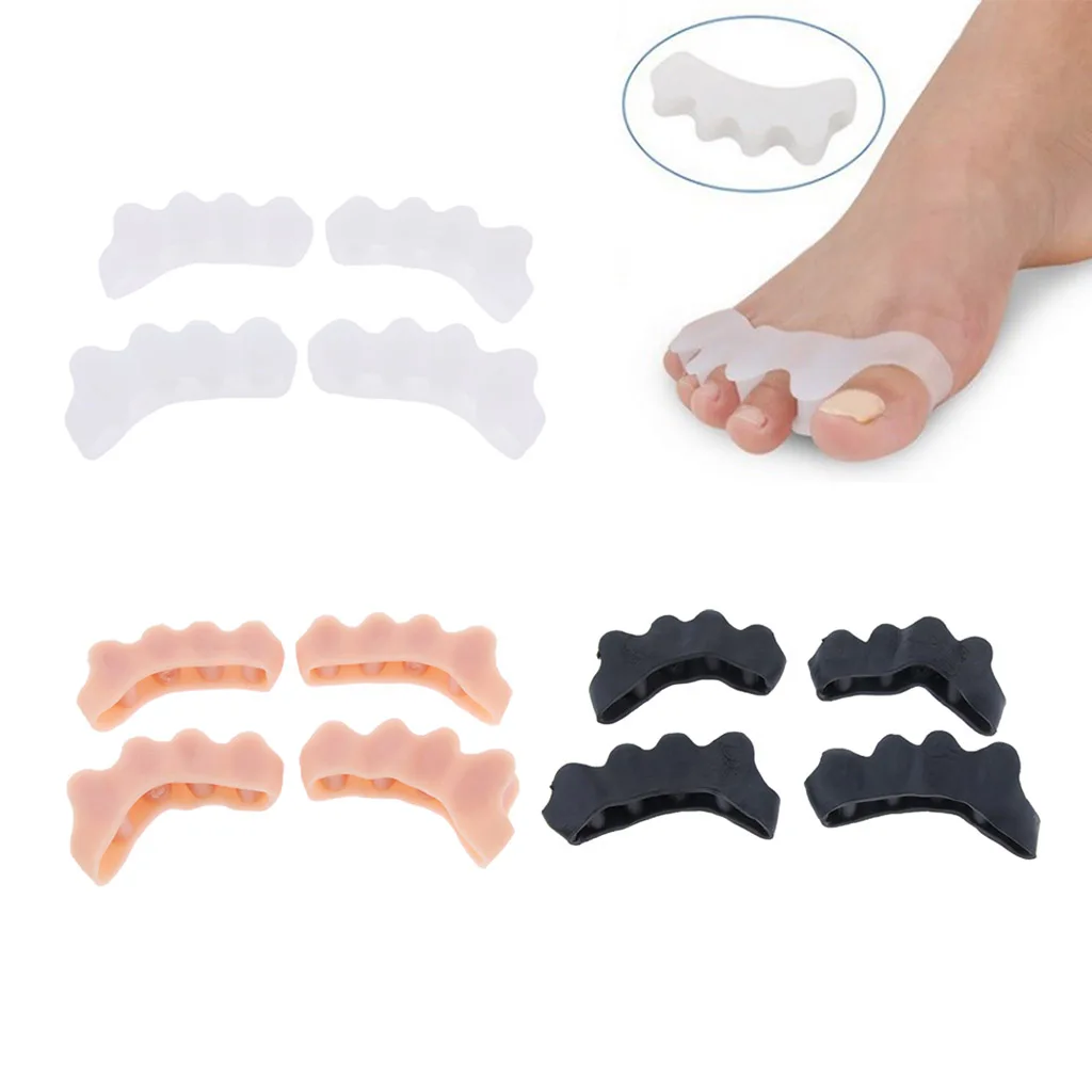2Pairs Silicone Toe Stretcher Toe Separator for Relaxing Toes Bunion Relieve
2Pairs Silicone Toe Stretcher Toe Separator for Relaxing Toes Bunion Relieve