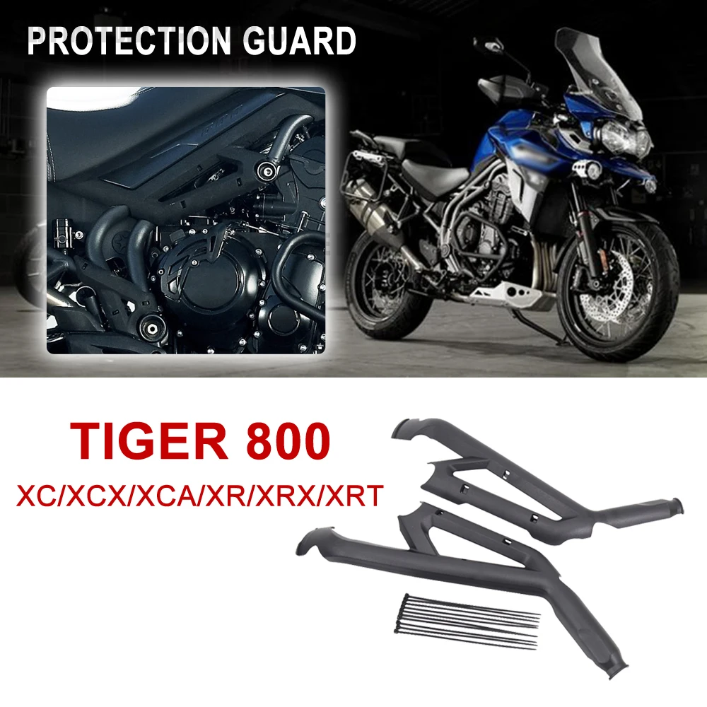 For Tiger 800 XC XCX XCA XR XRX XRT Frame Cover Guard Motorcycle Bumper Side Protection Guard
For Tiger 800 XC XCX XCA XR XRX XRT Frame Cover Guard Motorcycle Bumper Side Protection Guard