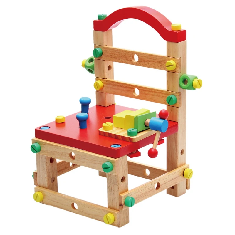 Multifunction Screw Nut Disassembling Combined Toy Building Blocks DIY Chair Model Assembled Toys Children Kids Toy
Multifunction Screw Nut Disassembling Combined Toy Building Blocks DIY Chair Model Assembled Toys Children Kids Toy