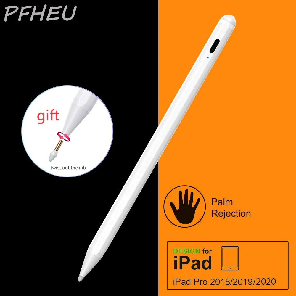 Upgraded Stylus Pen with Palm Rejection for 2019 iPad Pro 12.9 11 inch 10.2 / 2018 6th 9.7 / Air 3 / Mini 5 For Apple Pencil 2
Upgraded Stylus Pen with Palm Rejection for 2019 iPad Pro 12.9 11 inch 10.2 / 2018 6th 9.7 / Air 3 / Mini 5 For Apple Pencil 2