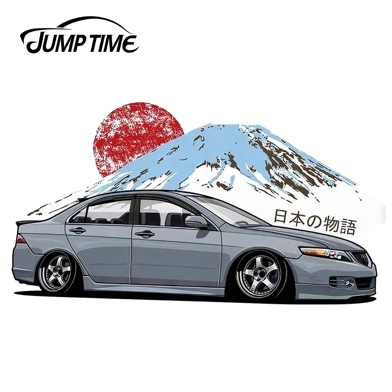 JumpTime 13 см x 7 1 для японская история винил JDM Стикеры веселый автомобиль окно бампер