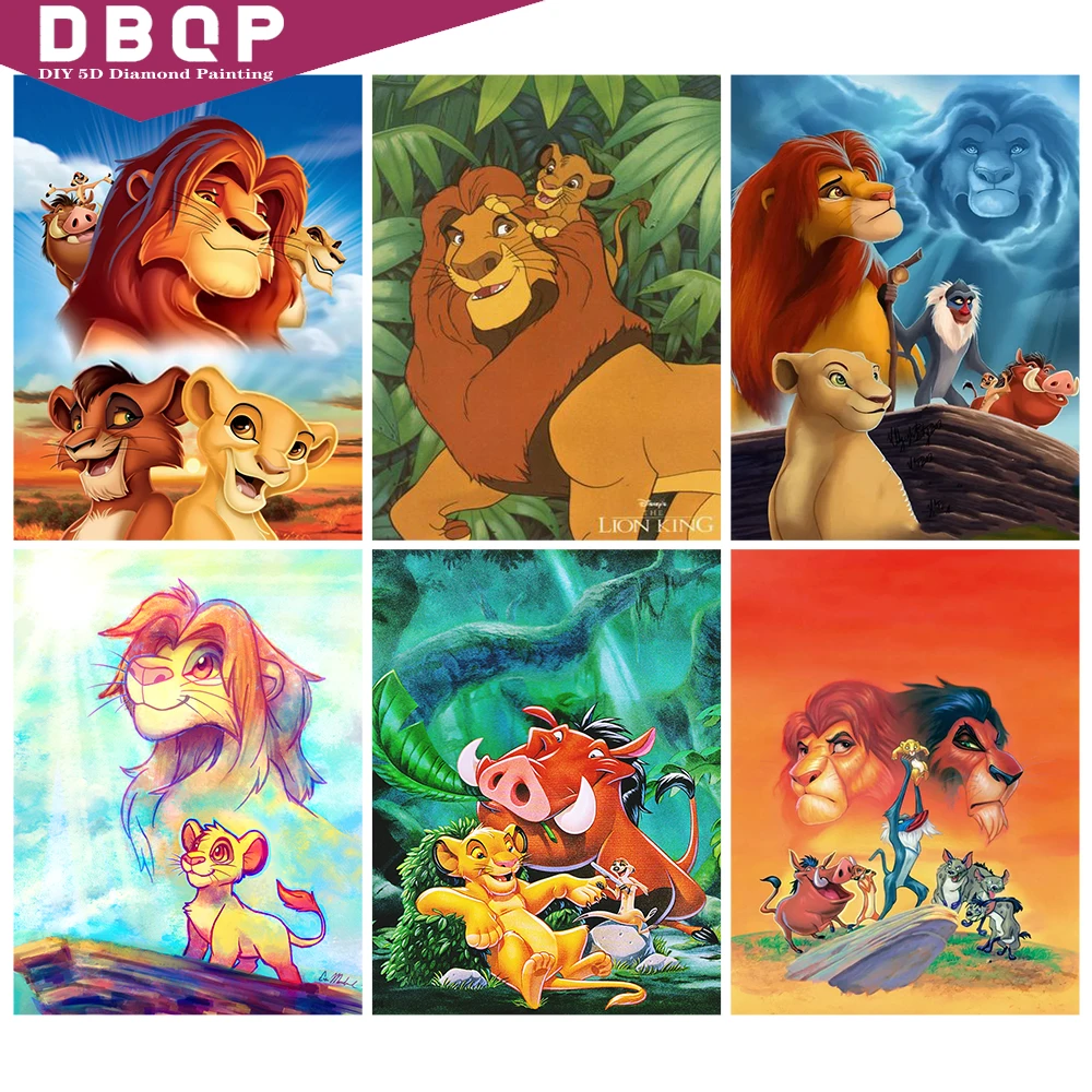 Disney Cartoon DIY 5D Diamond Painting The Lion King Diamond Embroidery Simba's Friends Mosaic Cross Stitch Kits Home Decor
Disney Cartoon DIY 5D Diamond Painting The Lion King Diamond Embroidery Simba's Friends Mosaic Cross Stitch Kits Home Decor