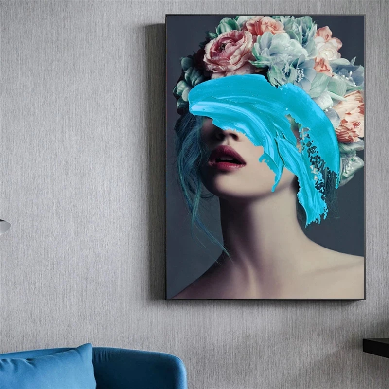 Nordic Art Sexy Woman Cover Face Canvas Art Posters And Prints Flowers Girls Canvas Paintings on the Wall Art Pictures Cuadros
Nordic Art Sexy Woman Cover Face Canvas Art Posters And Prints Flowers Girls Canvas Paintings on the Wall Art Pictures Cuadros