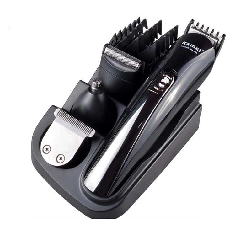 kemei hair trimmer KM-500 4 in 1 rechargeable Hair Clipper shaver razor nose hair trimmer beard trimmer hair carving kit
kemei hair trimmer KM-500 4 in 1 rechargeable Hair Clipper shaver razor nose hair trimmer beard trimmer hair carving kit
